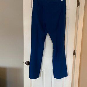 Banana Republic sculpted stretch women's trouser pants blue size 14